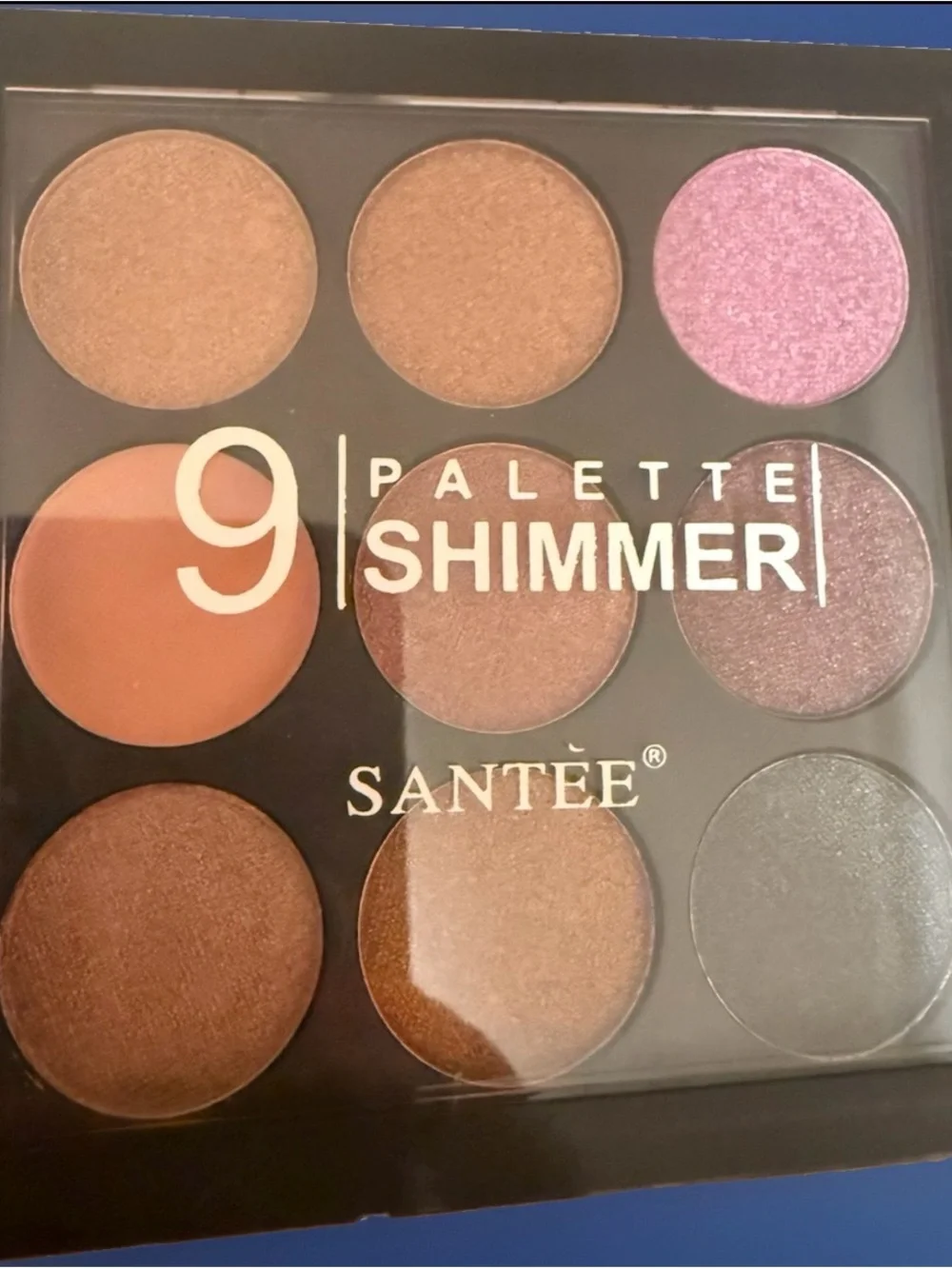 Santee 9 Palette Shimmer Eyeshadow Sweet Dreams Pressed Powder ST384 0.34 oz